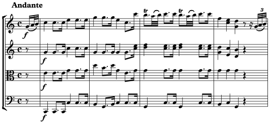 Zauberflote for String Quartet No.4  by  Mozart_Danzi Music thumbnail