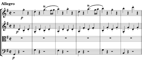 Zauberflote for String Quartet No.15  by  Mozart_Danzi Music thumbnail