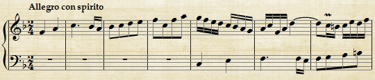 Bach: Four Duets No.2 BWV 803 Music thumbnail