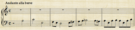 Bach: Four Duets No.4 BWV 805 Music thumbnail