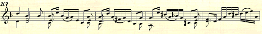 Bach: Partita for Violin Solo No.3 BWV 1004 'Ciaccona' Music thumbnail-3