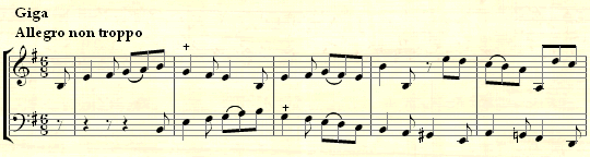 Boismortier: Sonata Op.40-3 IV. Giga, Allegro non troppo Music thumbnail