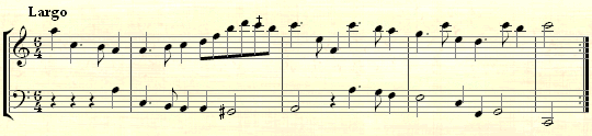 Boismortier: Sonata Op.40-4 III. Largo Music thumbnail