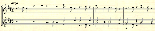 Boismortier: Sonata Op.51-3 I. Largo Music thumbnail