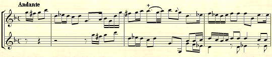 Boismortier: Sonata Op.51-6 I. Andante Music thumbnail
