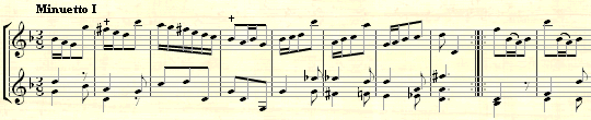 Boismortier: Sonata Op.51-6 IV. Minuetto I Music thumbnail