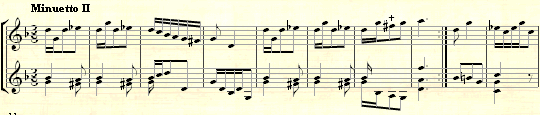 Boismortier: Sonata Op.51-6 IV. Minuetto II Music thumbnail