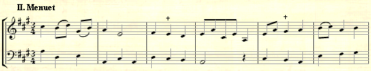 Boismortier: Sonata Op.66-2 III. Menuet II Music thumbnail