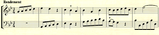Boismortier: Sonata Op.66-6 I. Rondement Music thumbnail
