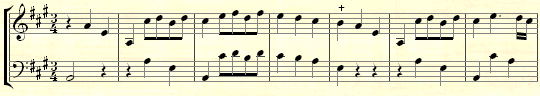 Boismortier: Sonata Op.66 Chaconne Music thumbnail