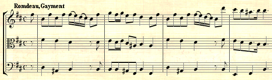 Boismortier: Six Sonatas No.2 Op.7-2 II. Romdeau, Gayment Music thumbnail