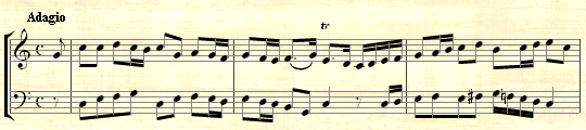 Corrette: Sonate in C-major Op.24 I. Adagio Music thumbnail