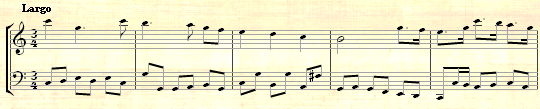 Corrette: Sonate in C-major Op.24 III. Largo Music thumbnail