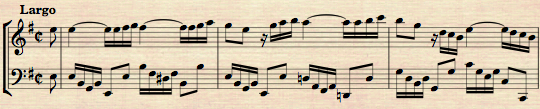Eccles: 12 Sonatas for Violin and Continuo, Book I No.2 I Largo Music thumbnail