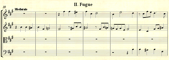 Fischer: Prelude & Fugue No.18 (Ariadne Musica) in B minor II. Fugue Music thumbnail
