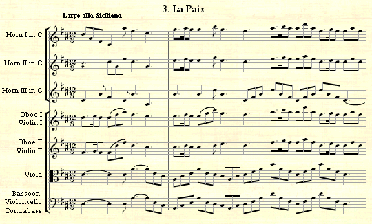Handel: Music for the Royal Fireworks HWV.351 III. La Paix Music thumbnail