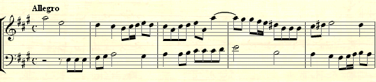 Handel: Violin Sonata No.1 in A major HWV 361 II. Allegro Music thumbnail