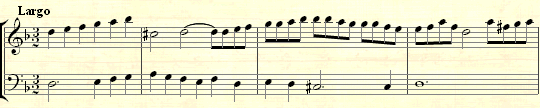 Handel: Violin Sonata No.3 in F major HWV 370 III. Largo Music thumbnail