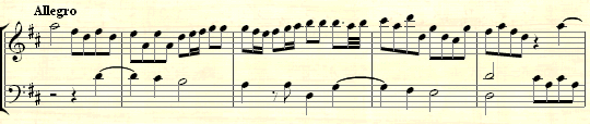 Handel: Violin Sonata No.4 in D major HWV 371 II. Allegro Music thumbnail