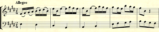 Handel: Violin Sonata No.6 in E major HWV 373 II. Allegro Music thumbnail