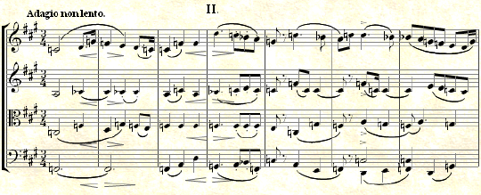 Mendelssohn: String Quartet No.2 in A Major, Op.13 II. Adagio non lento Music thumbnail