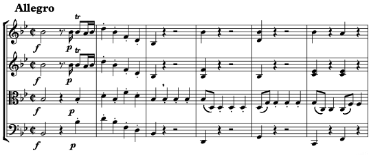 Zauberflote for String Quartet No.1  by  Mozart_Danzi Music thumbnail