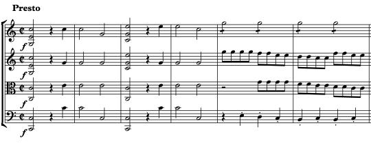 Zauberflote for String Quartet No.6  by  Mozart_Danzi Music thumbnail