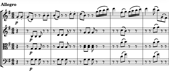 Zauberflote for String Quartet No.13  by  Mozart_Danzi Music thumbnail
