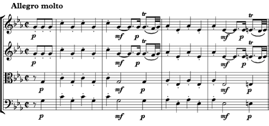 Zauberflote for String Quartet No.16  by  Mozart_Danzi Music thumbnail