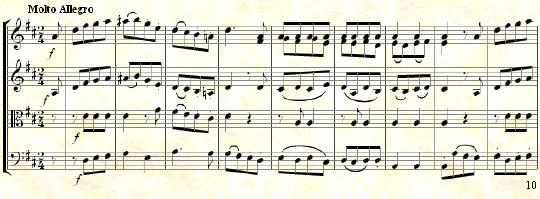 Mozart: String Quartet in D major KV.155 (Milan Quartet No.1) III. Molto Allegro Music thumbnail