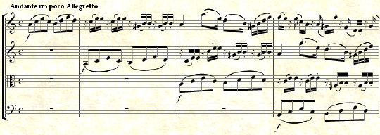 Mozart: String Quartet in F major KV.158 (Milan Quartet No.4) II. Andante un poco allegretto Music thumbnail
