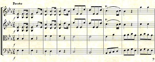 Mozart: String Quartet in Eb major KV.160 (Milan Quartet No.6) III. Presto Music thumbnail