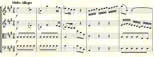 Mozart: String Quartet in A major KV.169 (Viennese Quartet No.2) I. Molto allegro Music thumbnail
