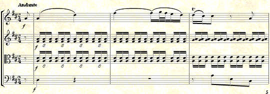 Mozart: String Quartet in A major KV.169 (Viennese Quartet No.2) II. Andante Music thumbnail