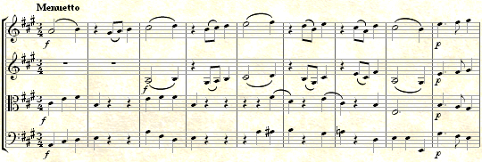 Mozart: String Quartet in A major KV.169 (Viennese Quartet No.2) III. Menuetto Music thumbnail
