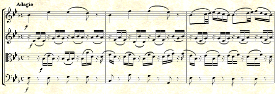 Mozart: String Quartet in Bb major KV.172 (Viennese Quartet No.5) II. Adagio Music thumbnail