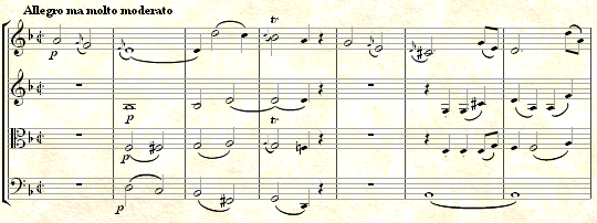 Mozart: String Quartet in D minor KV.173 (Viennese Quartet No.6) I. Allegro ma molto moderato Music thumbnail