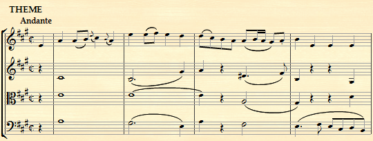 Mozart: Flute Quartet in A major KV298 I. Andante Music thumbnail