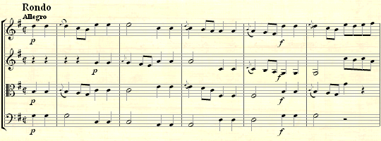 Mozart: String Quartet in G major KV.80 'Lodi Quartet' IV. RONDO Allegro Music thumbnail