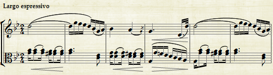 Popper: 'Largo espressivo' from Suite Op.16 for Violin & Viola Music thumbnail