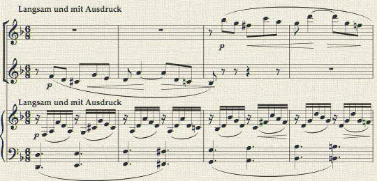  Schumann: Fantasiestucke Op.88 III Duett Music thumbnail