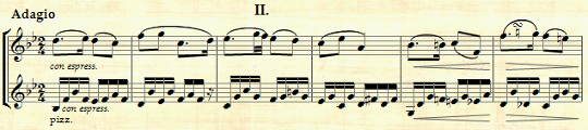  Spohr: Three Duets Op.39 No.1 II. Adagio Music thumbnail