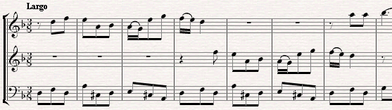 Vivaldi: Concerto in D minor for two oboes & strings RV.535 II. Largo Music thumbnail